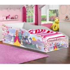 Cama Carro Infantil Unissex 150 Proteção Lateral Personagens - CASA E 