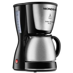 Cafeteira Elétrica Mondial Dolce Arome C-37ji-30x Cafeteira-127v-preto-inox