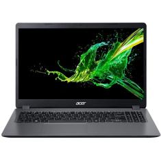 Notebook Acer Aspire 3 Intel Core i3-1005G1 8GB 512GB SSD W10 15,6'' A315-56-304Q - Cinza