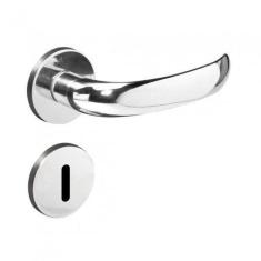 Fechadura 406 com Roseta Cromado Interna - Pado