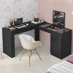 Escrivaninha Penteadeira De Canto Mobler Star