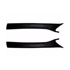 Acabamento Coluna Interna Parabrisa Omega Suprema Par Preto - Autoplas