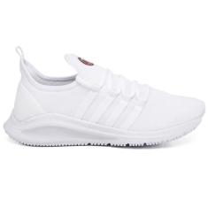 Tênis Sneake CFT para treino, academia, caminhada, Branco, 46