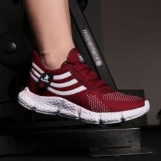 Tênis B-Max Maxima Qualidade Corrida e Academia - Oldsen, Bordô, 42