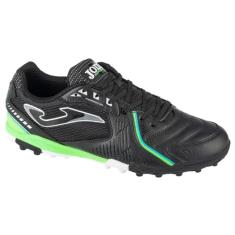 Chuteira de Society Joma Dribling Preto/Verde Tamanho 38