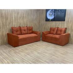 Sofá 2 e 3 Lugares Terracota 604 Porto
