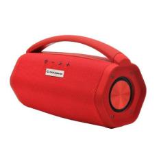 Caixa de Som Aqua Boom Speaker Goldship Bateria Interna, Vermelho