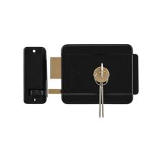 Fechadura Elétrica de Sobrepor Fx 500 Preto Intelbras, Preto