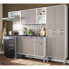 Cozinha Compacta Xangai 9 Portas Multimóveis