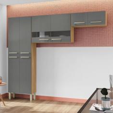 Cozinha Compacta 8 Portas Nala Kits Paraná