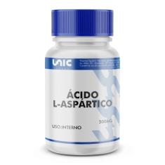 Ácido L-aspártico 500mg 120 Cápsulas