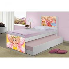 Bicama Fadinhas Coloridas Com Colchões