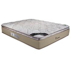 Colchão Queen Molas Ensacadas MasterPocket Platinum New Pillow Top (158x198x33) - Luckspuma