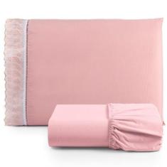 Jogo Lençol Suave Lese Percal 180 Fios Solteiro 2 Peças - Casa Show En