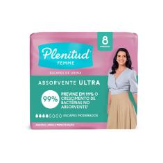 Absorvente para Incontinência Urinária Leve a Moderada Plenitud Femme Ultra com 8 unidades 8 Unidades