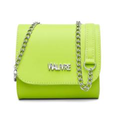 Bolsa Pequena Feminina Alça Corrente e Costura Reforçada