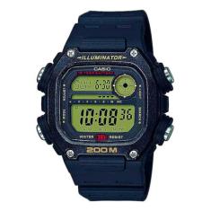 Relógio CASIO masculino digital preto DW-291H-9AVDF