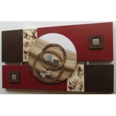 Quadros Abstratos Decorativos - 55x100cm - Josue Quadros