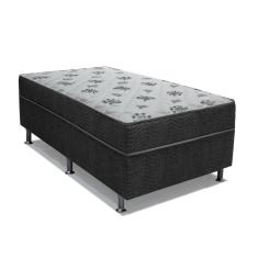 Cama Conjugada Solteiro Dream Spring Ortobom 88x188x43cm Cinza