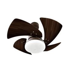 Ventilador De Teto Tornado Infinitus Biturbo - Venti-Delta, Marrom Pá 