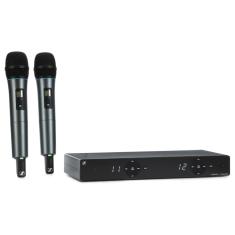 Microfone de Mão Duplo Sem Fio xsw 1-825 Dual - sennheiser