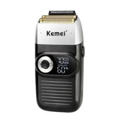 Barbeador Elétrico Kemei Km-2026 Sem Fio Profissional