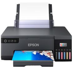 Impressora Fotográfica Epson Tanque de Tintas Ecotank L8050, Colorida, Conexão USB e Wi-fi