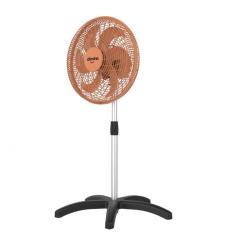 Ventilador De Coluna 50cm Com 6 Pás Oscilante Dômina Bronze 220v