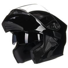 Capacete de motocicleta ILM 902 Dual Visor Flip up Modular DOT