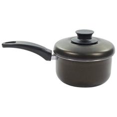 Panela Pequena Antiaderente 16cm Em Alumínio - Preta