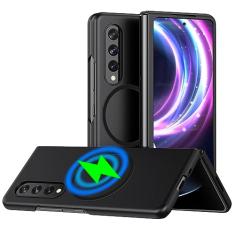 Ephoou Capa magnética para Samsung Galaxy Z Fold 4, [compatível com MagSafe] Capa de telefone de camada dupla de grau militar à prova de choque antiarranhões [carregamento sem fio] para Samsung Galaxy