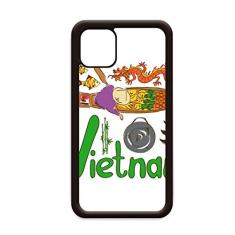 Capa com símbolo nacional do Vietnã para iPhone 12 Pro Max para Apple Mini Mobile Case