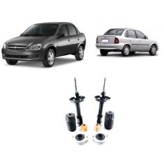 Amortecedor + Batente Corsa Classic Dianteiro 2014 Até 2015 Advantage 