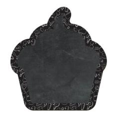 Quadro Lousa Decorativo cupcake - DROSSI