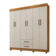 Roupeiro Copacabana New 6 Portas 2 Gavetas Benetil
