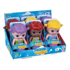 Boneca Sereia Acqua Marina Sortida e Unitária Super Toys - 537