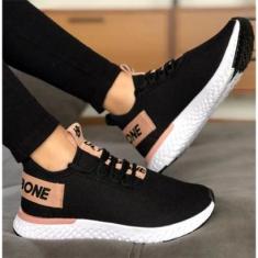 Tênis Feminino Ultra Bone para Treino Academia Caminhada Calçe Facil Prime-Feminino