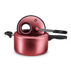 Panela Pressão Antiaderente 7,0 L Com Visor Mta Cor Cereja
