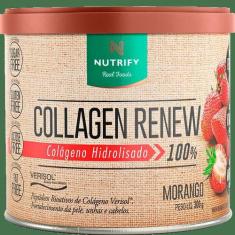 Collagen Renew Morango 300G - Nutrify