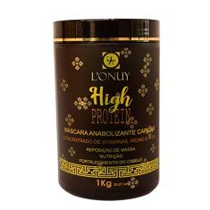 Lonuy Máscara Nutrição Oleo Rícino Anabolizante Capilar 1Kg