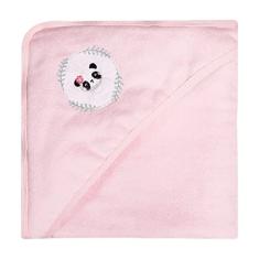 Papi Textil Toalha De Banho Bord. Karinho C/Capuz De Canto 80Cm X 80Cm Contem 01 Un