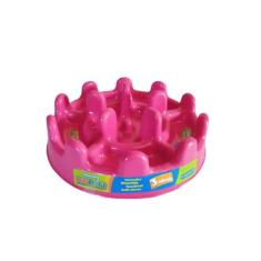 Pet Games Comedouro Lento Funcional Mini Pet Fit Pink Para Cães