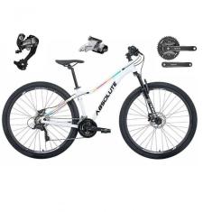 Bicicleta Aro 29 Absolute Mia 3 Feminina 27v Câmbios Shimano Altus Branco 16.6