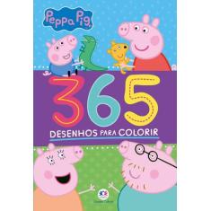 Livro - Peppa Pig - 365 Desenhos para colorir