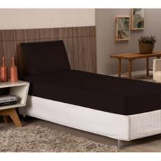 Lençol Cama de Solteiro 170 Fios Premier Com Elástico (Várias Cores)-1