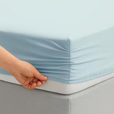 Lençol Solteirão Avulso 400 Fios Com Elástico 100% algodao - Rafaloro,