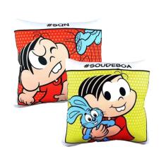 Capa para Almofada Mônica - Turma da Mônica 40 x 40 cm