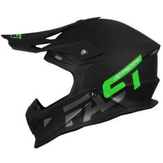 Capacete Moto Fechado Esportivo Off Road Trilha Motocross Pro Tork Fas