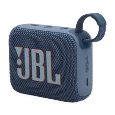 Caixa de Som Bluetooth JBL Go 4 Azul-Unissex