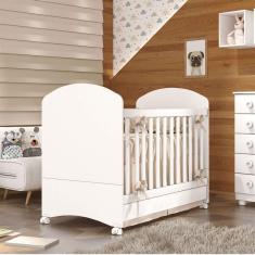 Berço Mini Cama Sofá Delicato Tcil Móveis Branco